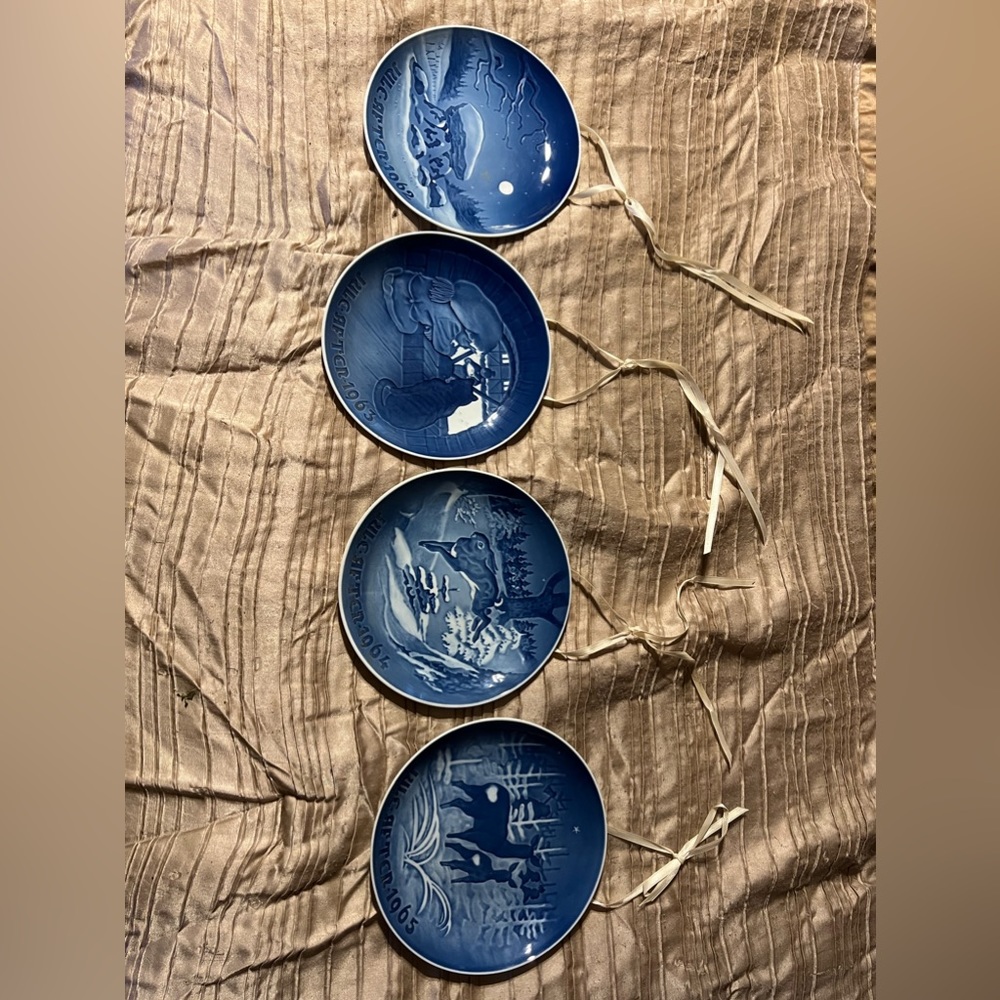 1962-65 Jule After plates. Set of 4.